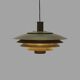 Unique green-coloured Nordic pendant lamp by Form Light model 52610, Denmark.