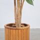 Vintage Oak Indoor Planter, Denmark, 1960s