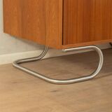 Purist wardrobe from the 1960s in teak veneer by DeWe