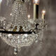 Crystal balloon chandelier from the 1960s.