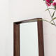 Miroir scandinave en palissandre