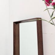 Miroir scandinave en palissandre