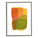Original acrylic painting on paper