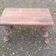 Small footrest bench