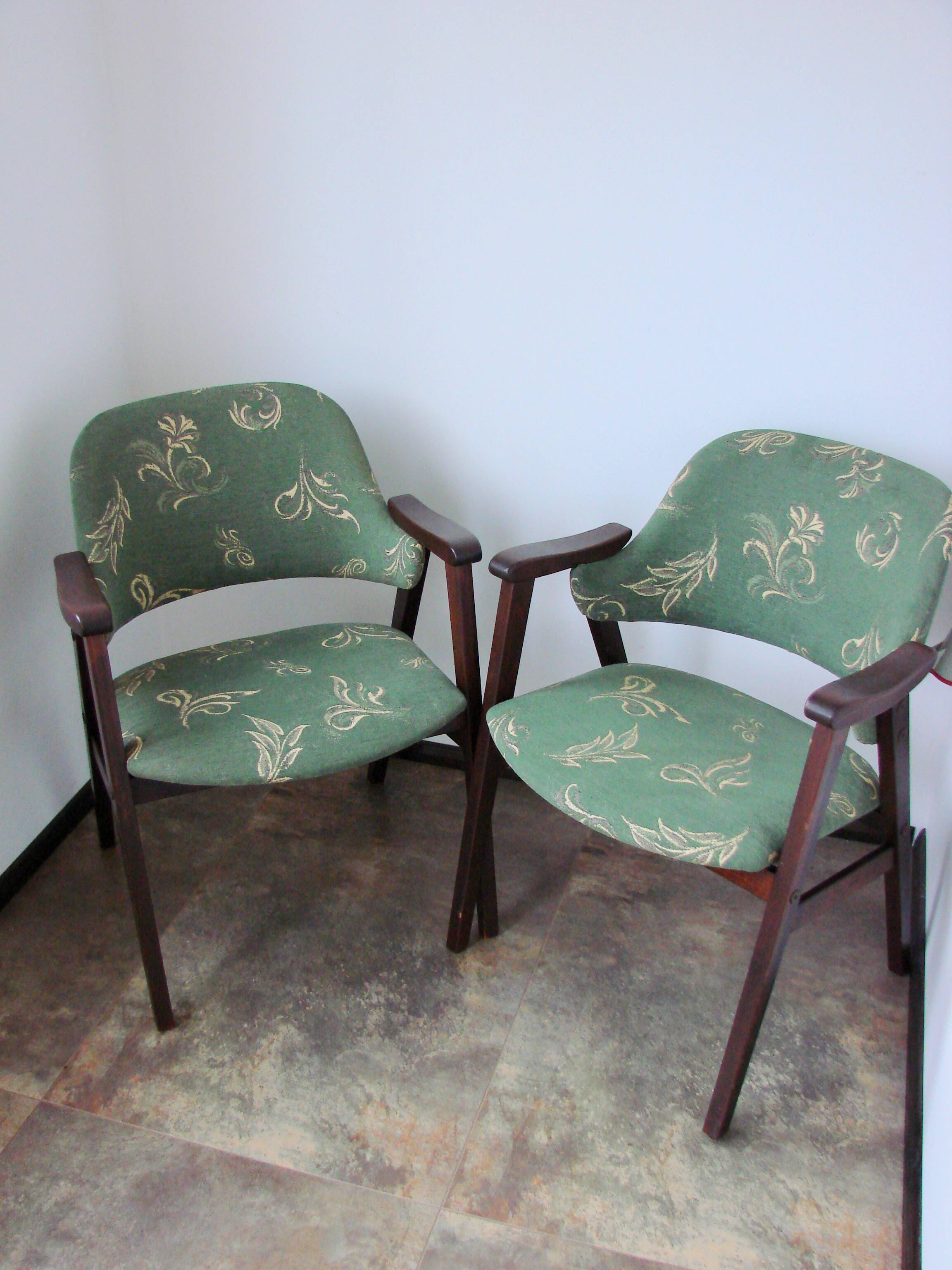 A pair of Scandinavian armchairs by Johanson Design, 1970s – vintage