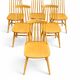 6 vintage dining chairs Model FANETT