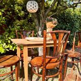 4 bistro chairs 1950