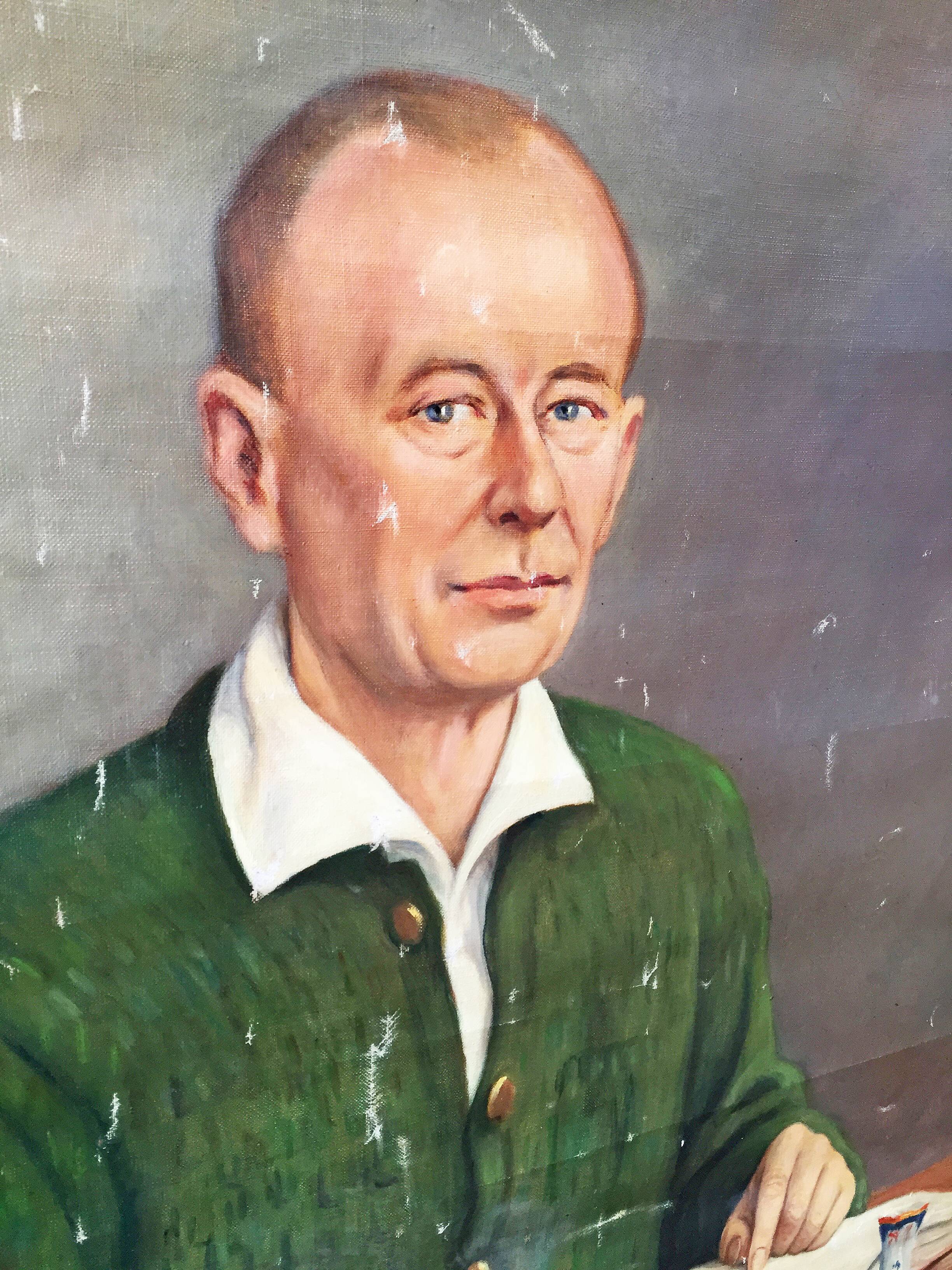 Painting man 100x80cm