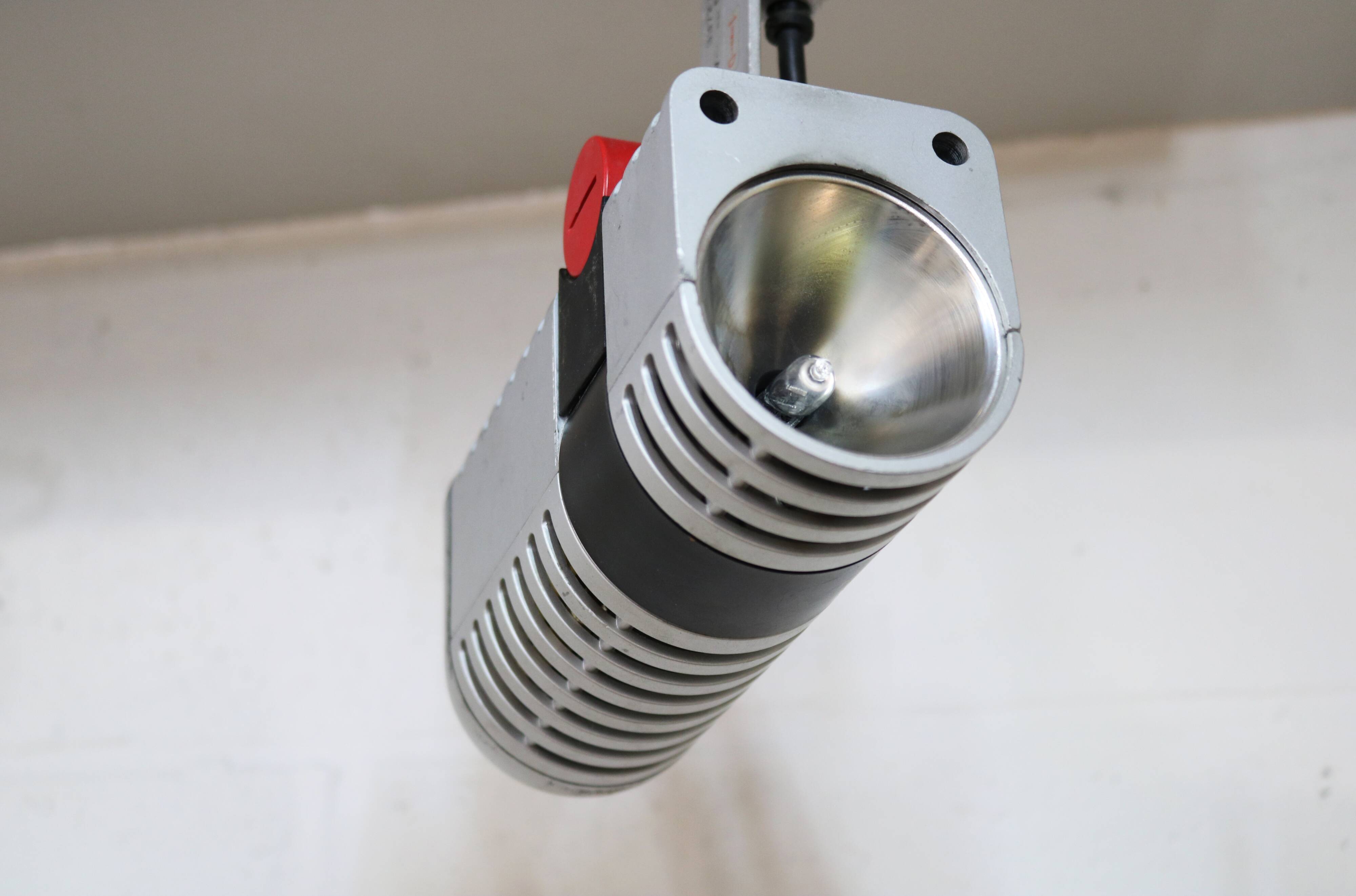 Set of 3 roger tallon vintage erco halogen spots - rare model 33727 - 1975