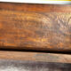 Solid wood bookshelf - French work from the 1950s
