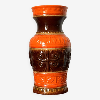 Vintage West Germany ceramic vase from the 70s