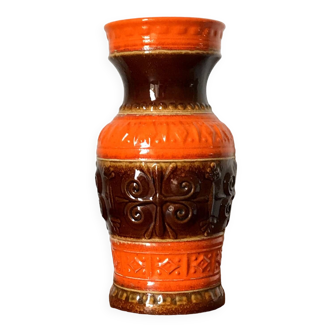 Vintage West Germany ceramic vase from the 70s