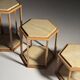Set of 3 side tables Roche Bobois