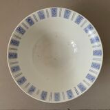 Antique ceramic salad bowl from the Gien factory