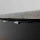 Buffet minimaliste de Florence Knoll en bois noir et marbre blanc, 1970