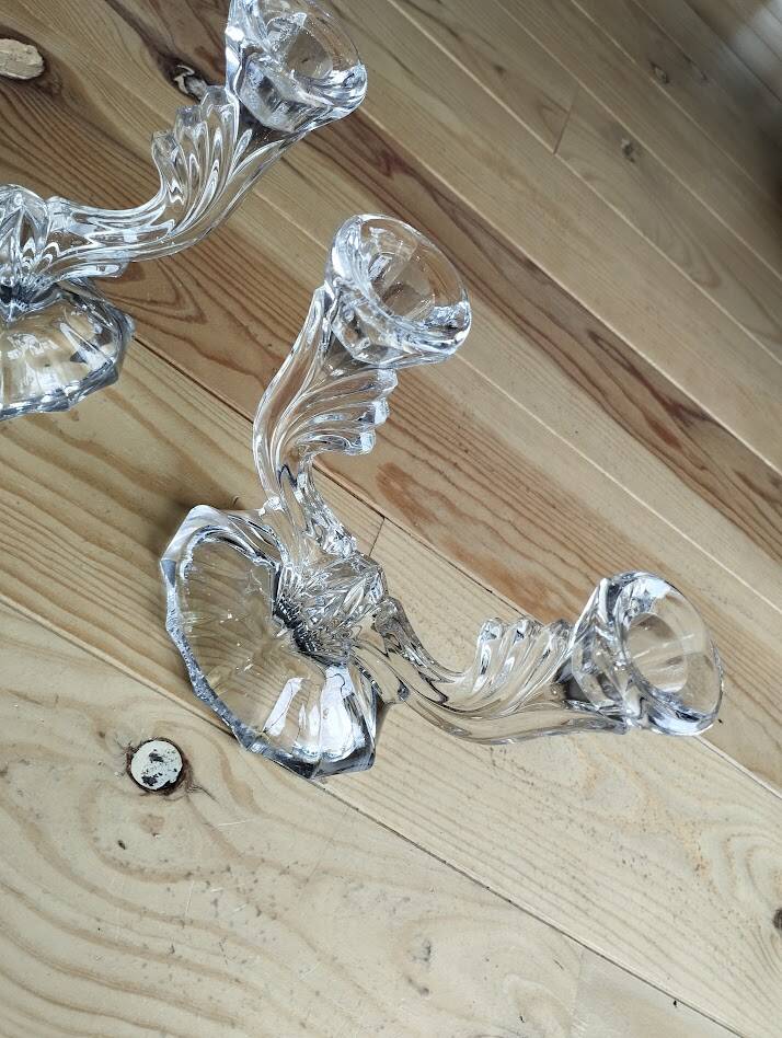 Pair of vintage candlesticks