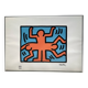 Numbered keith haring silkscreen with certificate.