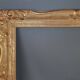 Old frame louis XV style gilded stucco wood 62.5x55 foliage 50.9x43.5 cm SB
