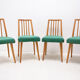 Mid century Dining Chairs, 1960s, Set of 4