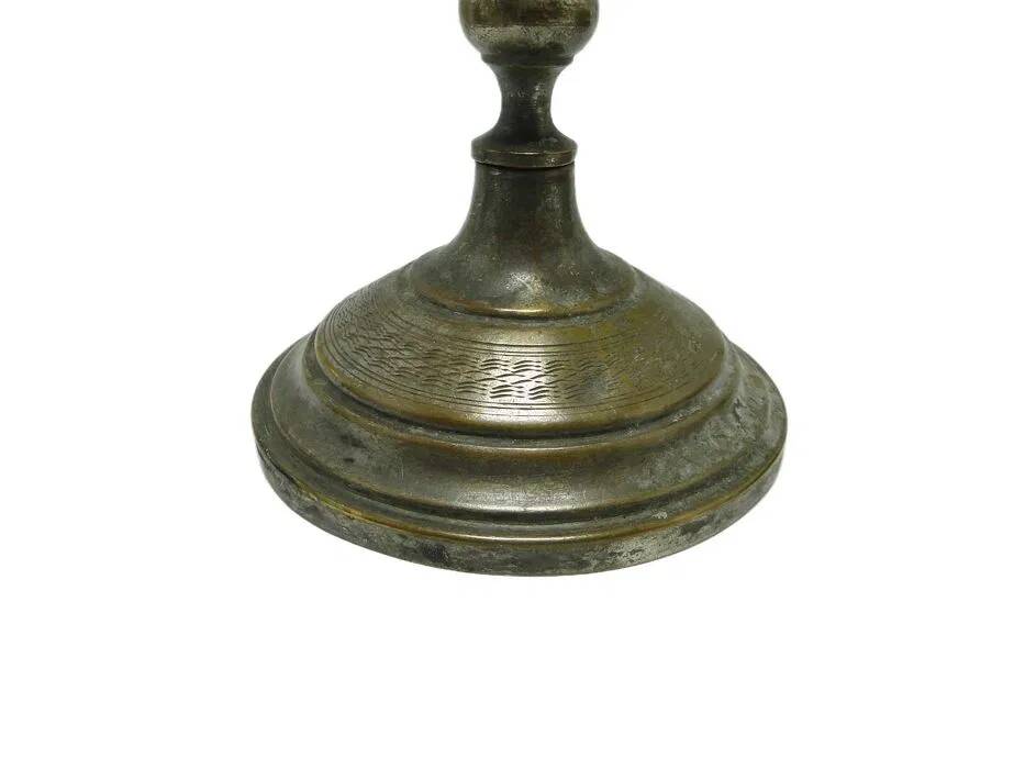 ADK Empire Candle Holder, silver-plated brass, Austria, early 20th century