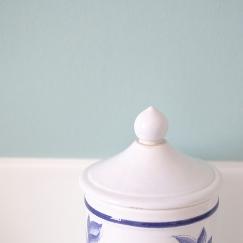 Pharmacy pot Atropa Belladonna longchamp earthenware