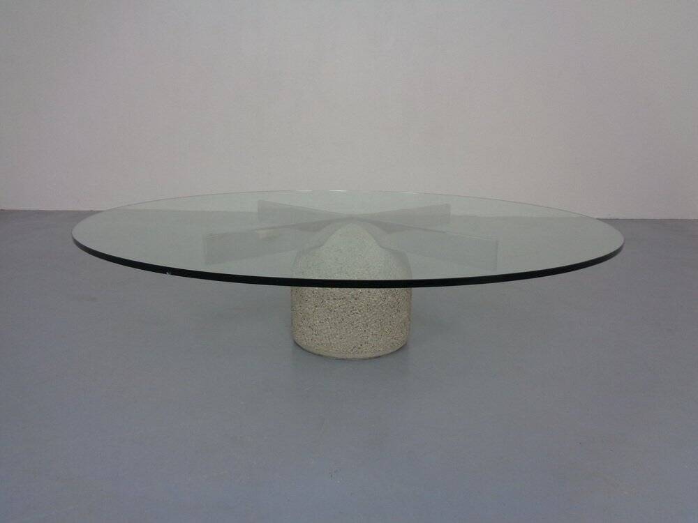 Coffee Table by Giovanni Offredi for Saporiti, Italy, 1970s