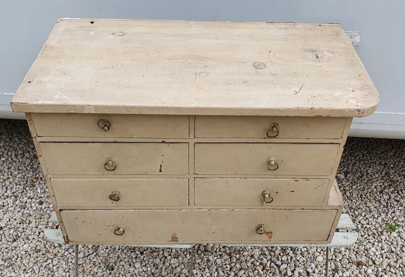 SMALL HABERDASHERY CABINET WITH 7 DRAWERS