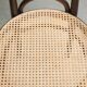 Set of 6 original vintage Thonet chairs model Long John with high back