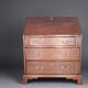 Bureau secrétaire antique français – Louis XVI, acajou massif, vers 1790
