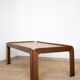 Large Scandinavian teak coffee table
