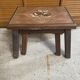 Antique nesting tables vallauris atelier barrois wood + ceramic c