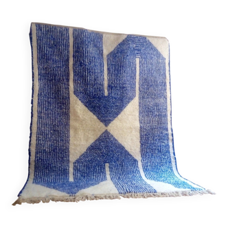 Handmade wool Berber rug 2.5 x 1.5 m