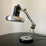 Brushed metal Aluminor lamp 1970