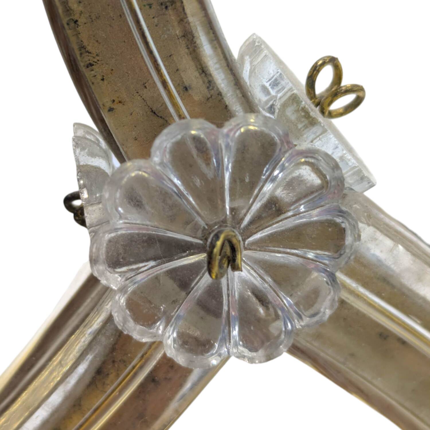 Vintage *Maria Theresa Style Table Lamp – 1950's Crystal & Brass