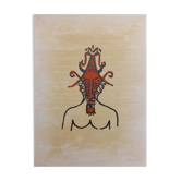 Lithographie originale signée Wifredo Lam El ultimo viaje del buque fantasma - 8 1976