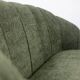 Sofa in bouclette fabric. Contemporary work.