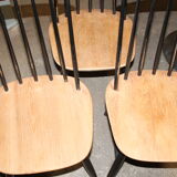 Marble round table and chairs