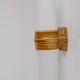 Vintage porcelain bathroom light by Sigvard Bernadotte for Ifö, 1960
