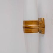 Vintage porcelain bathroom light by Sigvard Bernadotte for Ifö, 1960