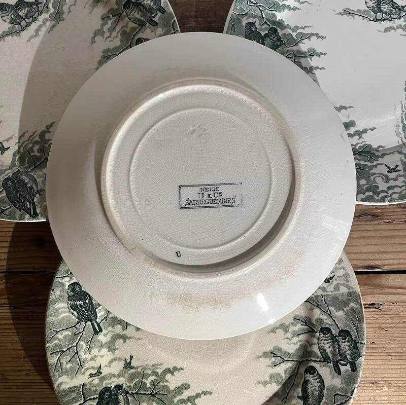 Ceramic service from Sarreguemines