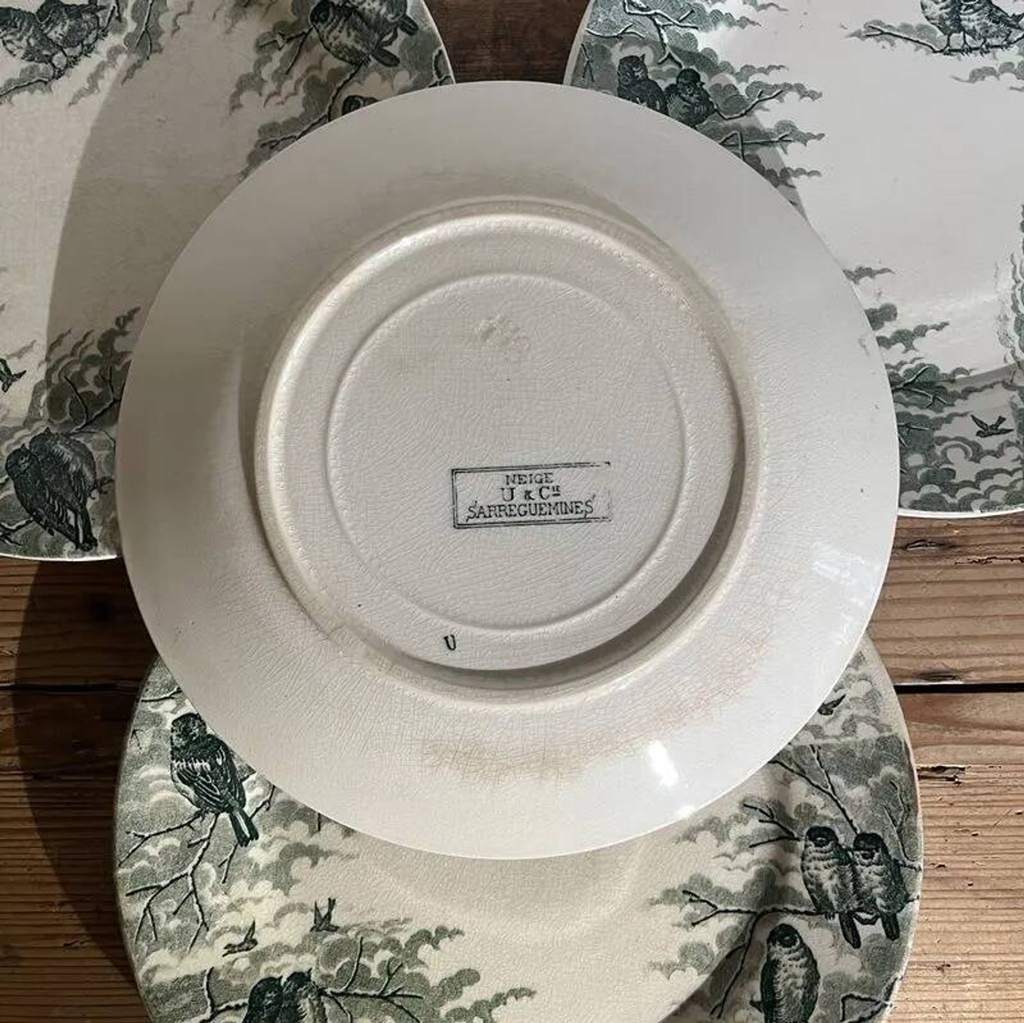 Ceramic service from Sarreguemines