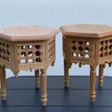 Moroccan bedside tables