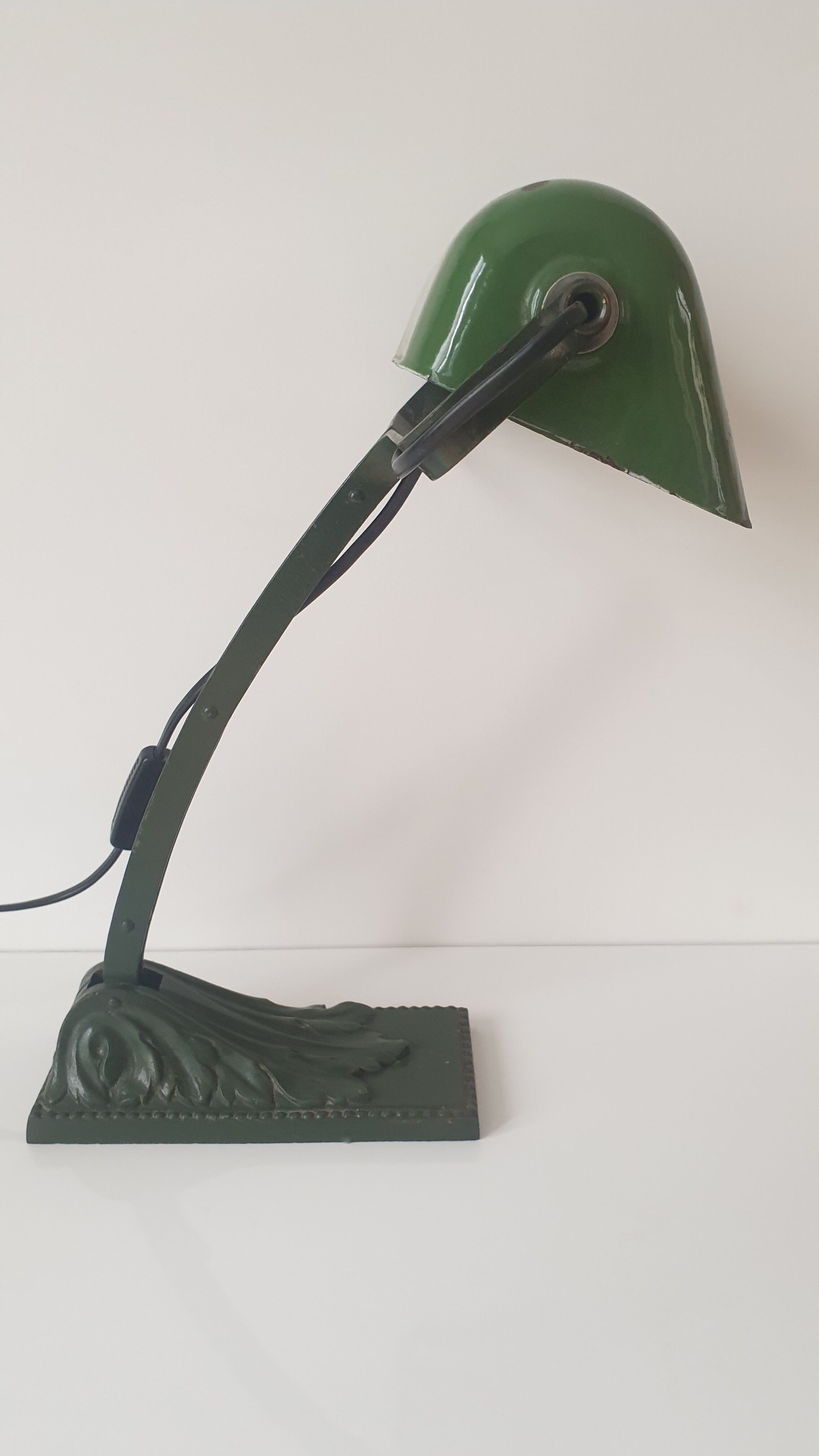 Lamp of notary or banker Niam, Georges Main