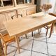 Table vintage année 50 en chêne