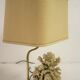 Brass coral table lamp, 1970s