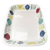 Mid-Century decorative bowl plate in Swedish ceramic, Picknick by Marianne Westman for Rörstrand, 1950s.