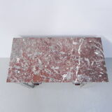 Art Deco table with 2 drawers and mirror, side table