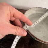 Lot 2 Tea Bowls Rice Stoneware Glazed Chawan Plum Blossom Chinese Japanese