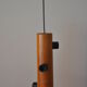 Suspension vintage wood 3 lights