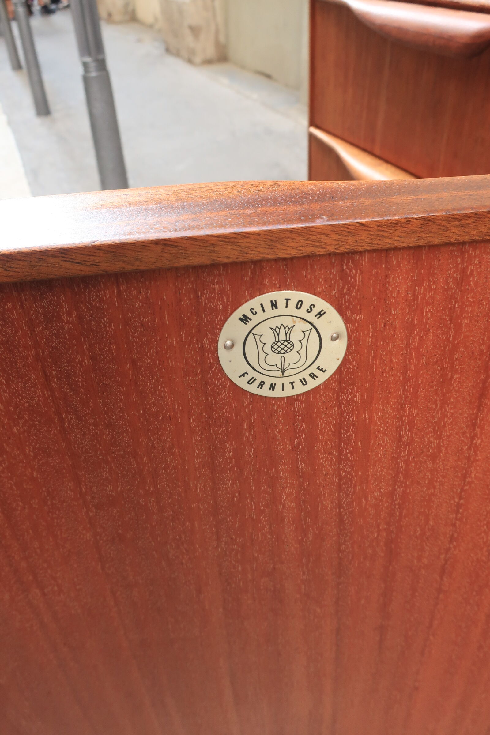 The Mcintosh teak 1960s sideboard